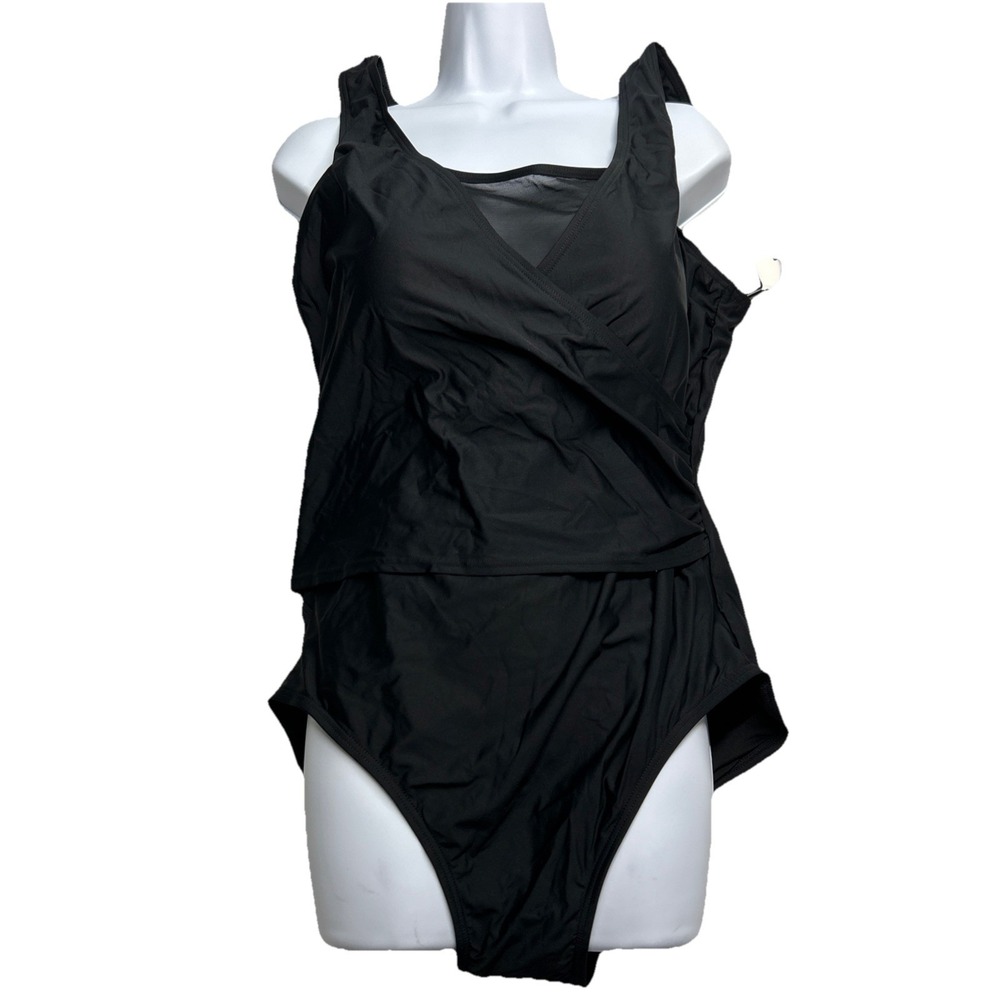 Calvin Klein Swimsuit One Piece 18 Black Swimwear